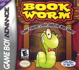 Bookworm box art for GameBoy Advance